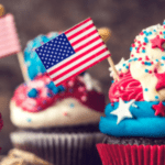 Fourth of July themed cupcakes